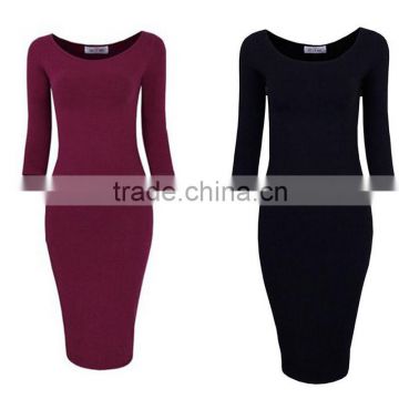 Bandage Women Bodycon Long Sleeve Evening Sexy Party Cocktail Pencil Mini Dress