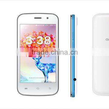 P6 4.0'' WVGA Custom Android Mobile Phone Cheap Android Phone MSTAR 6855 Quad-Core 0.3M+2.0M Pixel photo-2
