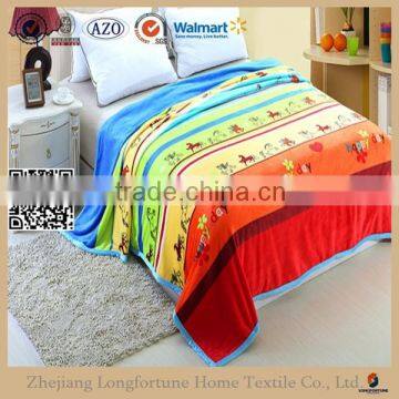 Manufactory walmart alibaba china home textile stock sherpa fleece blanket