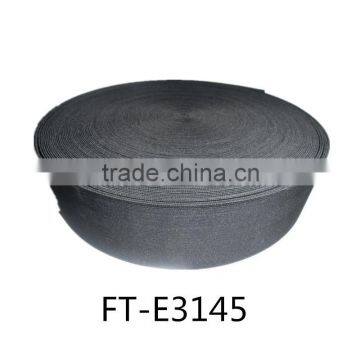 100mm Elastic Webbing Black High Stretch Wide Elastic 2015