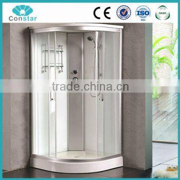 Cheap white back shower cabinet