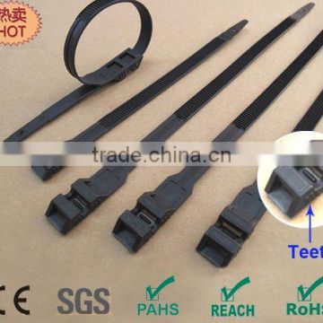 Double-locking Cable Tie ( New design for export use )