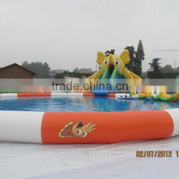 Foating Inflatable Boat Swimming Pool photo-3