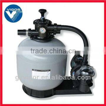 micro swimming pool sand filtration with pool pump