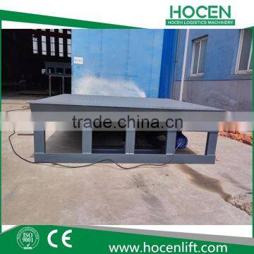 For Warehouse Heavy Duty Loading Dock Leveler Fixed Hydraulic Electric Car Ramp For Sale photo-4