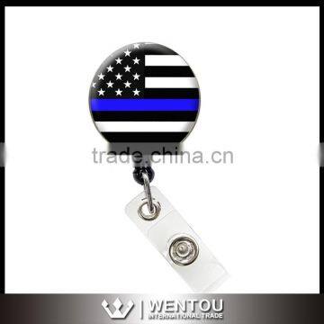 ID Holder Retractable Bule LIne Badge Reels