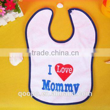 Best Quality 100% Cotton With Velcro Soft Cotton Fancy Baby Bandana Bibs photo-2