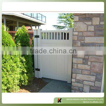 PVC fence gate