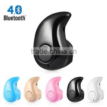 2016 New Fashionable Wireless Earphone Mini Sport Bluetooth Earphone Headphone