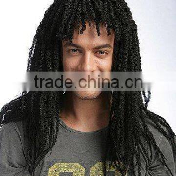 Wholesales synthetic braided dreadlock wigs for african black women