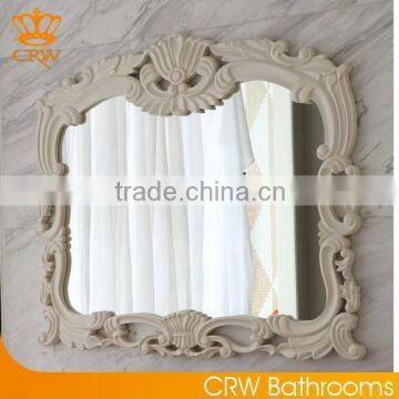 CRW Custom Bathroom Combination Vanity Units Unique White Bathroom Cabinet With Sink Design Luxury Double Bath Vanity With Top photo-2