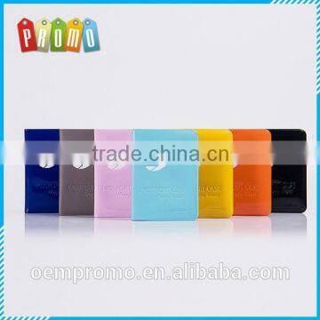 Different color Plastic PVC Passport Cover for Travel