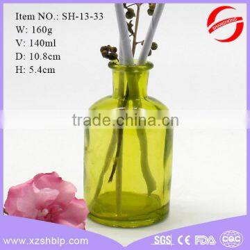 Wholesale 140ml spray color aroma diffuser small glass jars