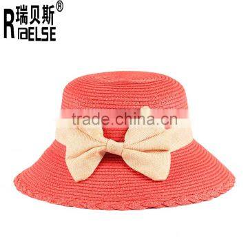 cheap summer pape straw hat sun lady hat for wholesale