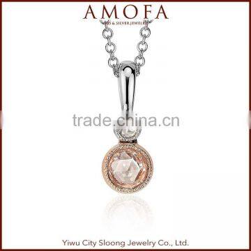 Fashion Jewellery Crystal Point Pendant