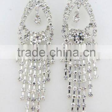 Europe trendy big drop plastic earring