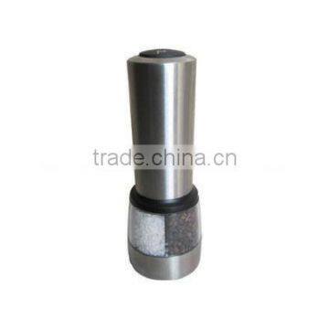 stainless steel 2 in 1 electric pepper mill