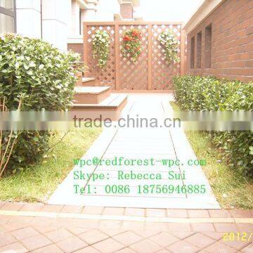 Outdoor WPC Wood Plastic Composite Decking for Garden/composite Wood Deck photo-3