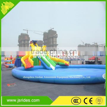 Giant kids inflatable amusement water slide