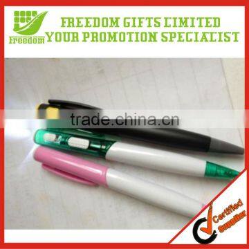 Custom Promotional Ball Pen With Led Light