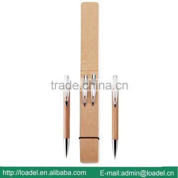 ECO friendly pencil with bamboo pen