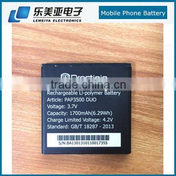 1500mah Mobile Phone Battery For Prestigio MultiPhone PAP3500 DUO