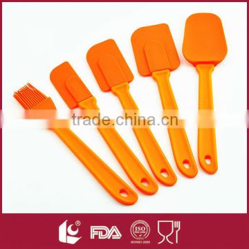 High quality 5pcs silicone spatula/silicone brush