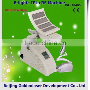 Skin Lifting 2013 New Design Multi-Functional Beauty Equipment E-light+IPL+RF Machine Body Element Test Machine Anti-aging