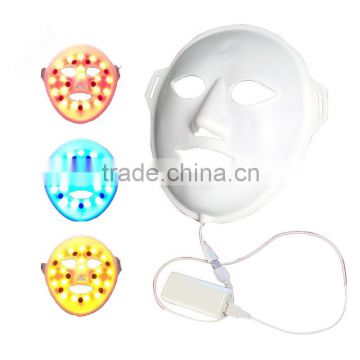 2016 new design LED face mask for wrinkle and acne removal led skin rejuvenation mask