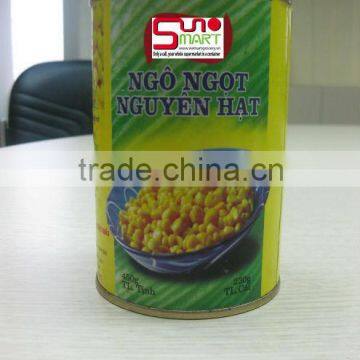 Sweet Corn Canned Food FMCG products