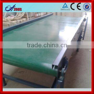 Professional heated screw conveyor conveyor scale pvc rough top conveyor belt