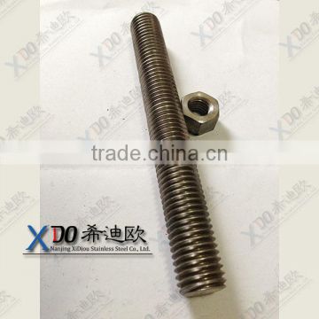 hastelloy b2 UNS N010665 2.4617 stainless steel threaded rod