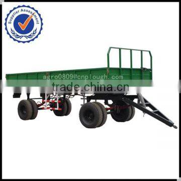 side-tipping 4 wheel trailer axle for agricultural trailer