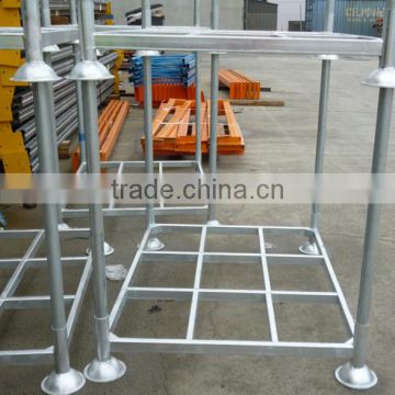 Steel Crowd Barrier Stillage Stackable forklift stillages for Crowd Cotrol Barrier or Event Fence