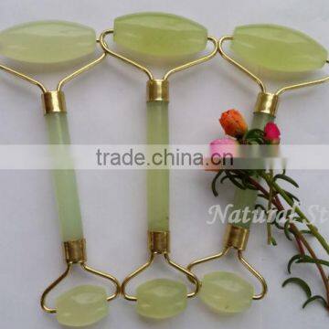 Healing Hot Stone Jade Massager Art Gift Crafts photo-2