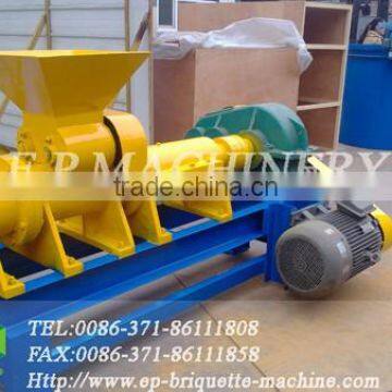 Charcoal and coal extruder briquette machine