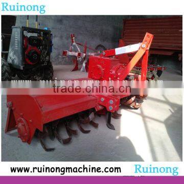 Farm equipment tractor rotary tiller