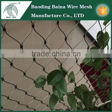 Factory Supply Customized decorative stainless steel 304 wire rope mesh