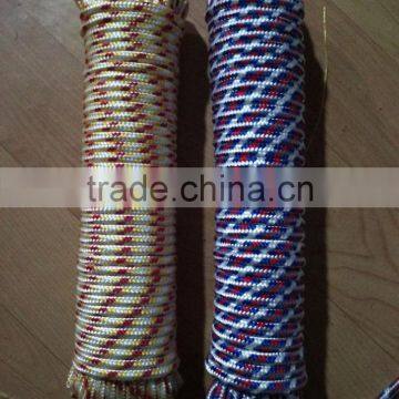 Mixed Colors Diamond Braided Rope pp Multifilament Braid Rope Polypropylene Braided Ropes photo-4
