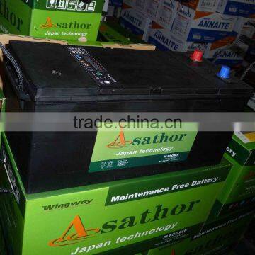 2016 new price DIN55 MF Automotive battery for mf car battery wholesale