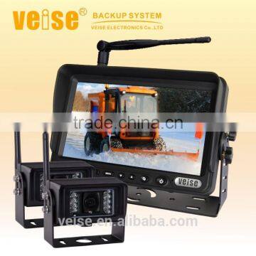 New 7 inch wireless security camera system with cctv wireless backup camera