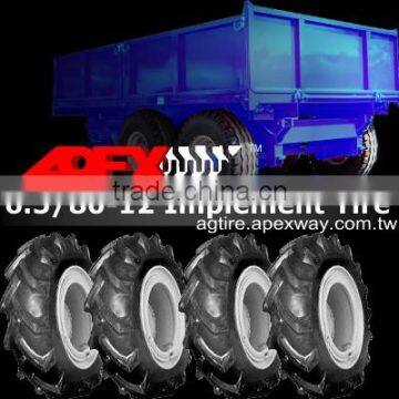 6.5/80-12 Farm Implement Trailer Tire