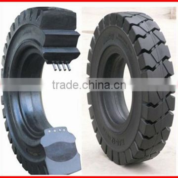 factory price high quality 4.00x 8 7.00-15 solid tire for forklifts with warranty