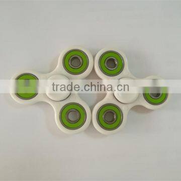 EDC Fidget Toy Hand Decompression Spinner Fidget White Holder With Hybrid Si3n4 Ceramic Bearings With Colorful Sealed Bearings photo-2