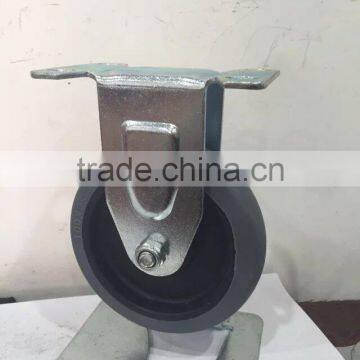 5 Inch TPR Caster Wheel With Stamping Bracket photo-2
