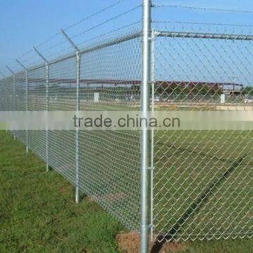 chain link fence top barbed wire