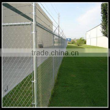 high quality galvanized chain link fence for sale / garden fence chain link fence for sale