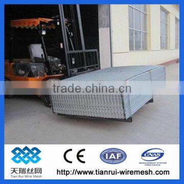 High quality of galvanized and black steel welded wire mesh panel