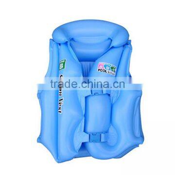 Inflatable pvc pvc swim vest for kids.OEM orders are welcome.