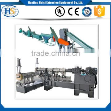 Plastic bottle textile recycling machine crusher washing extruding line